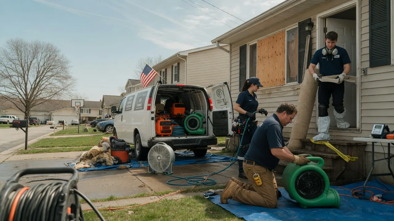 Water Damage Restoration in Hallwood, VA near me
